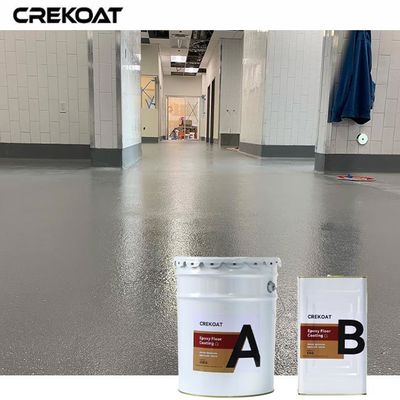 VOC Compliance Epoxy Flooring Coating For Factory Commercial And Residential Spaces