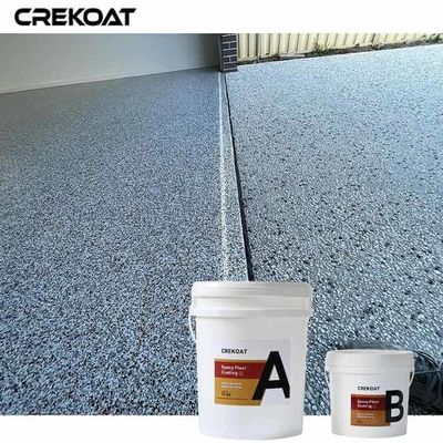 Long-Lasting Epoxy Flake Floor Coatingimproved Traction From Textured Surface
