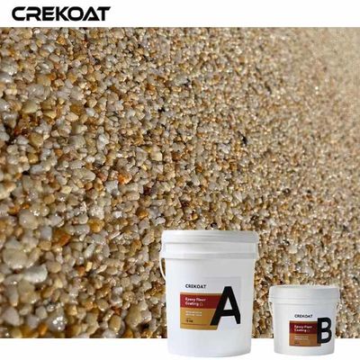 UV Resistant Resin Washed Stone Reflective Pebbles Stone Epoxy For Shimmering Effects