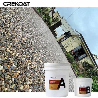 Water-Based Resin Washed Stone Epoxy Resin With Natural Aesthetics Surface