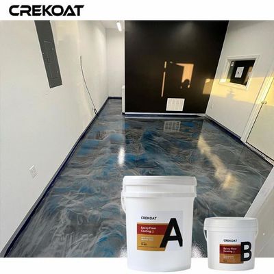 Self-Leveling Metallic Epoxy Floor Coating For Heavy-Duty Use