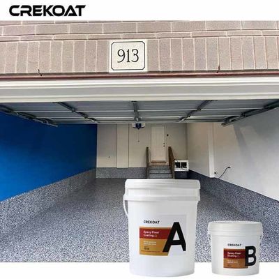 UV-Resistant Epoxy Flake Floor Coating Low-Maintenance Surface