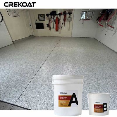 Broadcast Epoxy Flooring Resists Abrasion From Heavy Machinery And Equipment