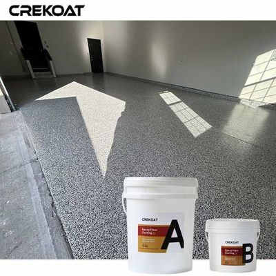 Unique Look Flake System Epoxy Can Be Customized With Metallic Glitter Effects