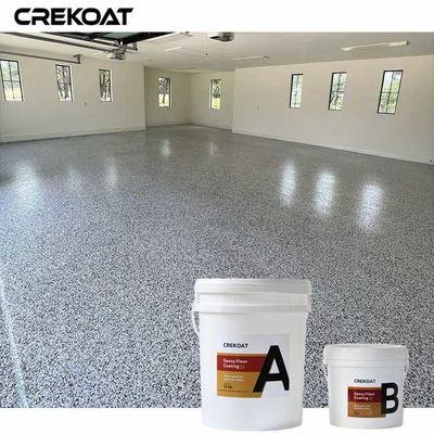 Flake Floor Coatings Offers A High-gloss Or Matte Finish Based On Preference