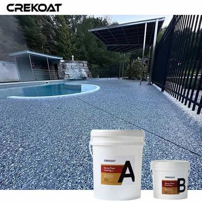 High Gloss Finish Polyaspartic Floor Coating Seamless Easy To Clean