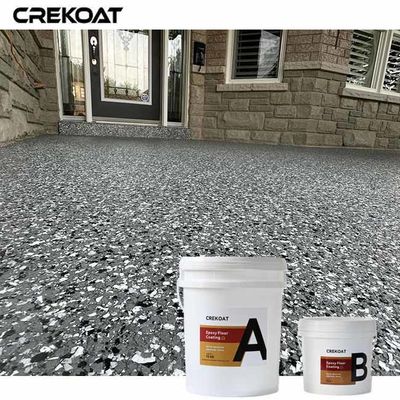 Anti-Slip Polyaspartic Floor Coating With Additives For High-Traffic Areas