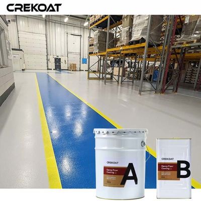 Industrial Epoxy Floor Coating Withstand Forklift Traffic Heavy Equipment