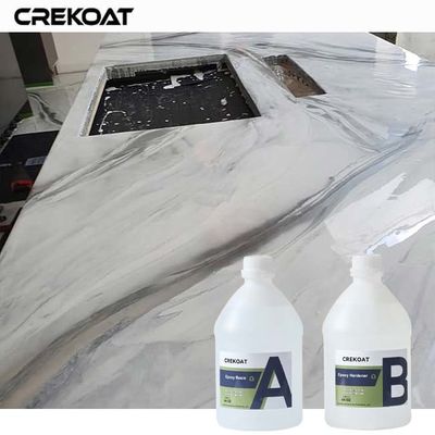 Unique Colors Table Top Epoxy Resin Non-Toxic Formula Safe For Indoor