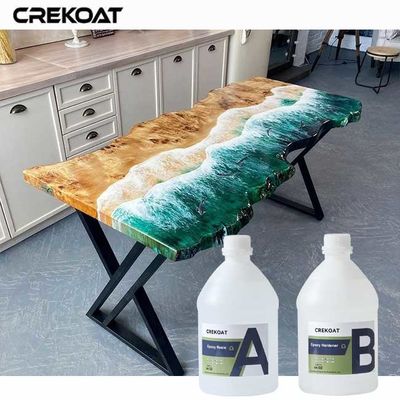 UV Resistance Crystal Clear Resin For Tabletops And Furniture Refinishing