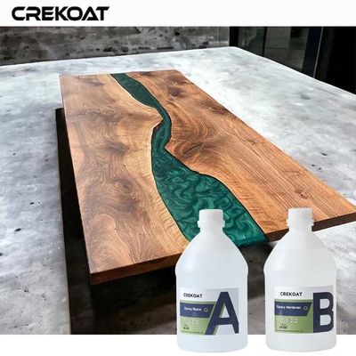 Wood Clear Coat Epoxy Cures To High Gloss Finish That Resists Yellowing
