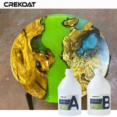 Durable Glossy Finish Clear Epoxy Resin For Tables With Vibrant Colors